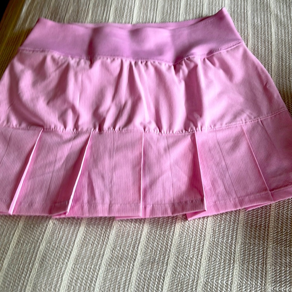 Pink puma golf skirt or tennis skirt